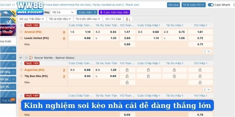 Kinh nghiệm soi kèo nhà cái dễ dàng thắng lớn