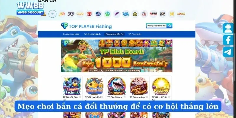 Mẹo chơi bắn cá đổi thưởng để có cơ hội thắng lớn